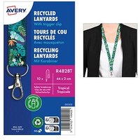 AVERY Zweckform Lanyards Tropical grün 10 St. AVERY Zweckform Lanyards Tropical grün 10 St. von AVERY Zweckform
