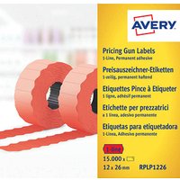 AVERY Zweckform Preisetiketten leuchtrot permanent 26,0 x 12,0 mm, 10 Rollen AVERY Zweckform Preisetiketten leuchtrot permanent 26,0 x 12,0 mm, 10 Rollen von AVERY Zweckform