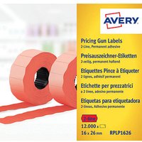 AVERY Zweckform Preisetiketten leuchtrot permanent 26,0 x 16,0 mm, 10 Rollen AVERY Zweckform Preisetiketten leuchtrot permanent 26,0 x 16,0 mm, 10 Rollen von AVERY Zweckform