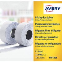 AVERY Zweckform Preisetiketten weiß permanent 26,0 x 12,0 mm, 10 Rollen AVERY Zweckform Preisetiketten weiß permanent 26,0 x 12,0 mm, 10 Rollen von AVERY Zweckform