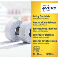 AVERY Zweckform Preisetiketten weiß ablösbar 26,0 x 12,0 mm, 10 Rollen AVERY Zweckform Preisetiketten weiß ablösbar 26,0 x 12,0 mm, 10 Rollen von AVERY Zweckform