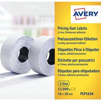 AVERY Zweckform Preisetiketten weiß permanent 26,0 x 16,0 mm, 10 Rollen AVERY Zweckform Preisetiketten weiß permanent 26,0 x 16,0 mm, 10 Rollen von AVERY Zweckform