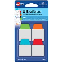 AVERY Zweckform UltraTabs Mini Haftmarker farbsortiert 40 Blatt von AVERY Zweckform