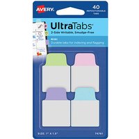 AVERY Zweckform UltraTabs Mini Haftmarker farbsortiert 40 Blatt von AVERY Zweckform