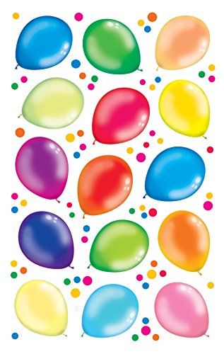 AVERY Zweckform Papier Sticker Ballons 30 Aufkleber (Dekosticker, selbstklebend, Karten, Glückwünsche, Party, Feier, Liebe, Scrapbooking, Bullet Journal, Dekorieren, Geschenke, Fotoalbum) 57515 von AVERY Zweckform