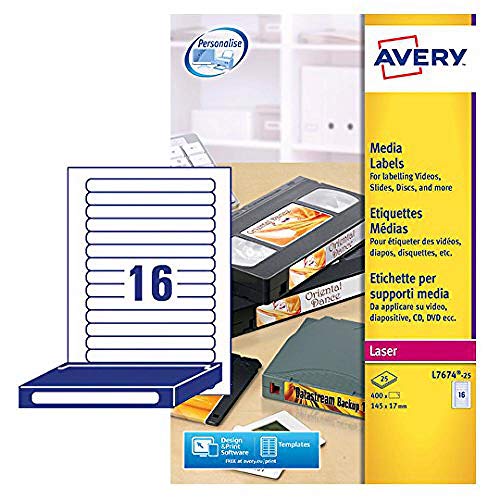 Avery Rückenetiketten, für Laserdrucker Avery Rückenetiketten, für Laserdrucker von Avery Dennsion Zweckform