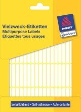 Avery Zweckform© 3322 Mini-Organisations-Etiketten, 37 x 5 mm, 26 Blatt/1.976 Etiketten, weiá von AVERY Zweckform