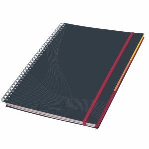Avery Zweckform Notizbuch Notizio Premium A4 90 Blatt 90g/qm liniert Hardcover dunkelgrau Avery Zweckform Notizbuch Notizio Premium A4 90 Blatt 90g/qm liniert Hardcover dunkelgrau von AVERY Zweckform