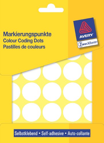 Etikett 24mm Markierungspunkt ws Etikett 24mm Markierungspunkt ws von Avery Dennsion Zweckform