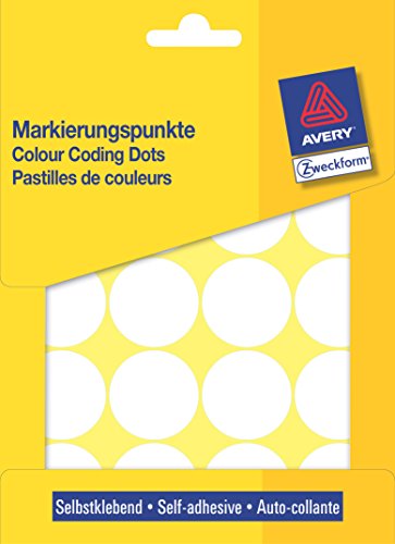 Etikett 30mm Markierungspunkt ws 448St von Avery Dennsion Zweckform
