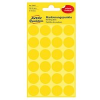 AVERY Zweckform Klebepunkte 3007 gelb Ø 18,0 mm von AVERY Zweckform