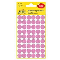 AVERY Zweckform Klebepunkte 3114 rosa Ø 12,0 mm von AVERY Zweckform