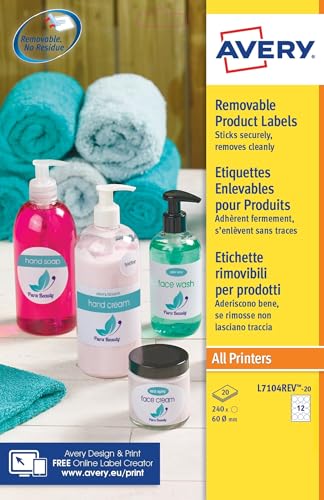 Avery 002051 Ablösbare Produktetiketten Avery 002051 Ablösbare Produktetiketten von AVERY