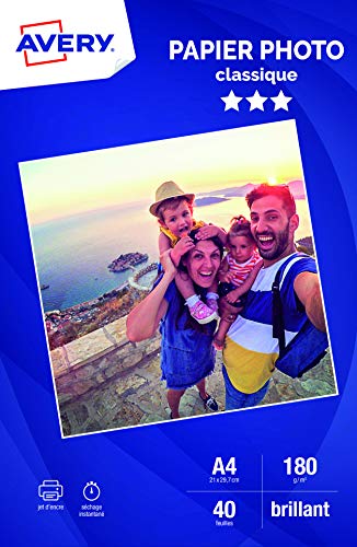 Avery 2741 Fotopapier glänzend A4 180 g/m² 40 Blatt Avery 2741 Fotopapier glänzend A4 180 g/m² 40 Blatt von Avery
