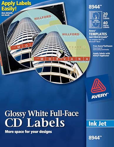 AVE8944 – Avery Vollgesichts-CD-Etikett AVE8944 – Avery Vollgesichts-CD-Etikett von Avery