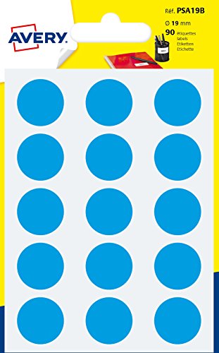 Avery 90 Tabletten – 19 mm – Brett A6 blau Avery 90 Tabletten – 19 mm – Brett A6 blau von Avery