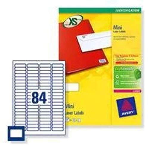 Avery L7656-100 Mini-Etiketten Laser, ehemals 35 mm-Disketten 46 x 11.1 mm Avery L7656-100 Mini-Etiketten Laser, ehemals 35 mm-Disketten 46 x 11.1 mm von Avery
