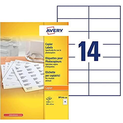 Copier Address Label A4 (100) von Avery