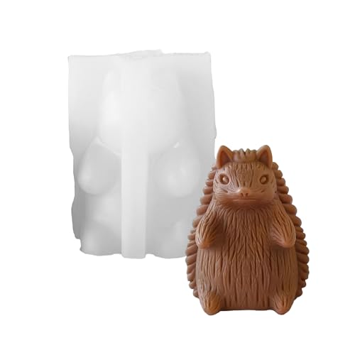 Anpassbare Hedgehog Designs Kerzenschimmel In Robustem Silikon Für Handwerksbedarf Dekoration Enthusiasten Täglich Gebrauch Schokoladenformform von AVKGCZ