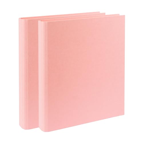 AWASG Ordner A4 schmal, Ringordner inkl. Klarsichtfolien, Aktenordner 4 Ringe Mechanik, Bürordner Briefordner DINA4, Rosa 2 Stk. AWASG Ordner A4 schmal, Ringordner inkl. Klarsichtfolien, Aktenordner 4 Ringe Mechanik, Bürordner Briefordner DINA4, Rosa 2 Stk. von AWASG