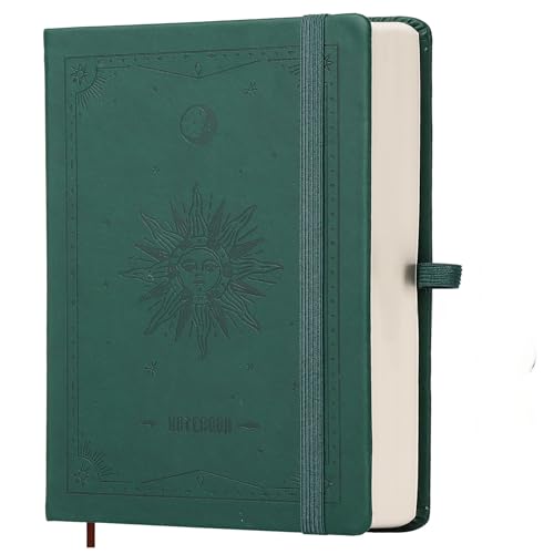 AWBETY Notizbuch A5 Dotted |300 Seiten |100g/m² Papier|180° flachliegend|Softcover-Leder Vintage Design | ideal für Beruf, Bullet Journal & Studium AWBETY Notizbuch A5 Dotted |300 Seiten |100g/m² Papier|180° flachliegend|Softcover-Leder Vintage Design | ideal für Beruf, Bullet Journal & Studium von AWBETY