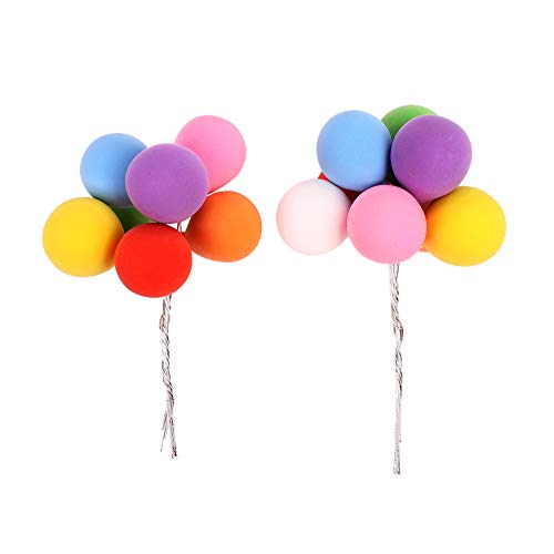 Unimall 16 Stück Bunte Ballon Cake Toppers Kit Ballon Alles Gute zum Geburtstag Kuchen Dekoration für Jungen Mädchen Kind Geburtstagsfeier Lieferungen Unimall 16 Stück Bunte Ballon Cake Toppers Kit Ballon Alles Gute zum Geburtstag Kuchen Dekoration für Jungen Mädchen Kind Geburtstagsfeier Lieferungen von AWEHIRU