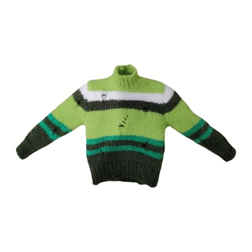 ＡＷＨＡＯ 1/6 Skala Männlichen Action Figur Pullover für 12 Zoll Puppe Kleidung Mode DIY Cosplay Szene Foto Prop Kostüm, GrÜn von ＡＷＨＡＯ