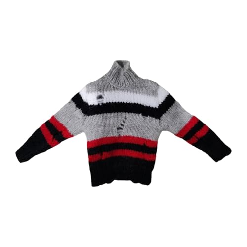 ＡＷＨＡＯ 1/6 Skala Männlichen Action Figur Pullover für 12 Zoll Puppe Kleidung Mode DIY Cosplay Szene Foto Prop Kostüm, Grau von ＡＷＨＡＯ