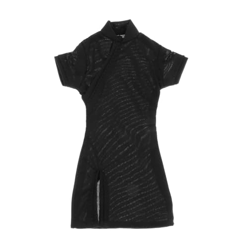 ＡＷＨＡＯ 1:6 Cheongsam Kleid für Actionfiguren, Kleidung für Puppen Im Maßstab 12 Zoll, Schwarz von ＡＷＨＡＯ