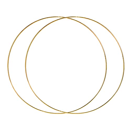 AWHAO 2 STÜCKE Aus Aus Reifen Kranz Kreationen für Crafts, Macrame Hoop für Hochzeitsdekor, Wandbehang Handwe, 40cm AWHAO 2 STÜCKE Aus Aus Reifen Kranz Kreationen für Crafts, Macrame Hoop für Hochzeitsdekor, Wandbehang Handwe, 40cm von AWHAO