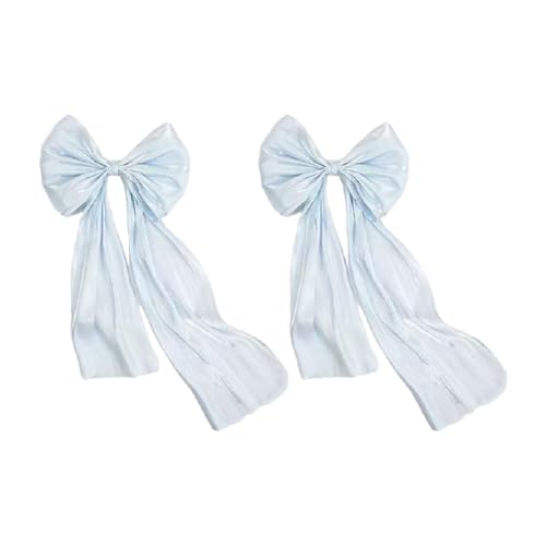 AWHAO 2 X Satinbänder, Schleifen, Bänder Zum Basteln, Geschenkzubehör, Bastelprojekte, Breit für Partys, Blumensträuße, Feiertage, Blau AWHAO 2 X Satinbänder, Schleifen, Bänder Zum Basteln, Geschenkzubehör, Bastelprojekte, Breit für Partys, Blumensträuße, Feiertage, Blau von AWHAO