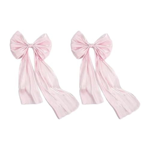 AWHAO 2 X Satinbänder, Schleifen, Bänder Zum Basteln, Geschenkzubehör, Bastelprojekte, Breit für Partys, Blumensträuße, Feiertage, Hell-pink AWHAO 2 X Satinbänder, Schleifen, Bänder Zum Basteln, Geschenkzubehör, Bastelprojekte, Breit für Partys, Blumensträuße, Feiertage, Hell-pink von AWHAO