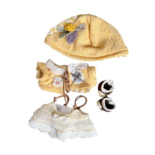ＡＷＨＡＯ 20cm Puppe Kleidung Kleid Phantasie Stilvolle Komfortable Anhänger Puppe Outfits von ＡＷＨＡＯ
