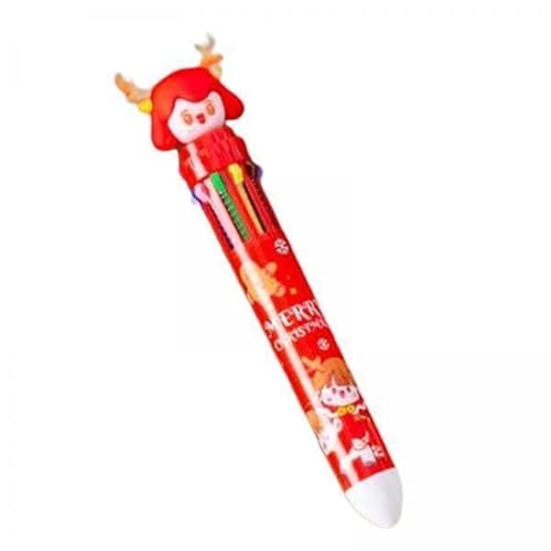 AWHAO 2x 10 Farben Ballpoint Pen 10 in 1 Farben Mehrfarbiger Stift Kreativer Cartoon Form Retractable Kugelschreiber 0,5 Mm für Die Schule Schreibwaren Kin AWHAO 2x 10 Farben Ballpoint Pen 10 in 1 Farben Mehrfarbiger Stift Kreativer Cartoon Form Retractable Kugelschreiber 0,5 Mm für Die Schule Schreibwaren Kin von AWHAO