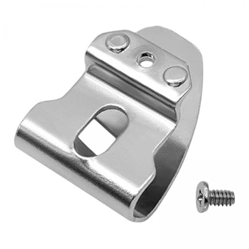 AWHAO 2x Edelstahl Schraubendreher Gürtelclip, Robustes Kabelloses Zubehör mit Schraubgürtelhaken, Bohrer Gürtelclip für Werkstücke AWHAO 2x Edelstahl Schraubendreher Gürtelclip, Robustes Kabelloses Zubehör mit Schraubgürtelhaken, Bohrer Gürtelclip für Werkstücke von AWHAO