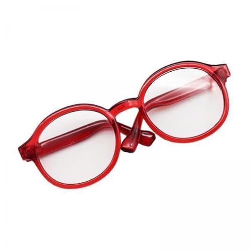 ＡＷＨＡＯ 3X Mini Dolls Brille, Winzige Brille Spielzeugzubehör, Puppenkostümgläser für 17 cm Boy Dolls Thanksgiving Geschenke von ＡＷＨＡＯ