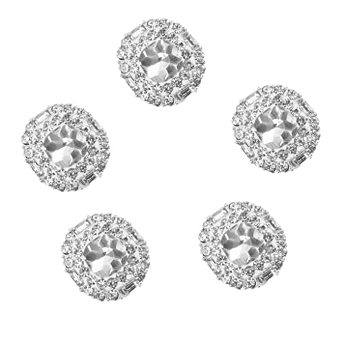 AWHAO 5 Stücke Kristall Knöpfe Dekoration DIY 2.3 * 2,3 AWHAO 5 Stücke Kristall Knöpfe Dekoration DIY 2.3 * 2,3 von AWHAO