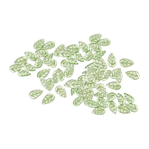 AWHAO 50 Blattanhänger, Schmuckherstellung, Blattanhänger, Hellgrün, 0.9 X 1.3 cm AWHAO 50 Blattanhänger, Schmuckherstellung, Blattanhänger, Hellgrün, 0.9 X 1.3 cm von AWHAO
