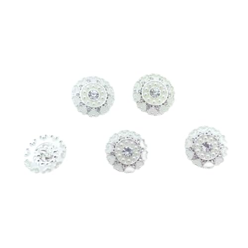 ＡＷＨＡＯ 5Pcs Knöpfe Dekoration DIY Liefert Hochzeit Schaft Tasten von ＡＷＨＡＯ