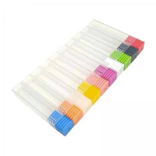 ＡＷＨＡＯ 5x 10 Stück Bohrer Halter Maniküre Bohrer Container Bohrer Organizer von ＡＷＨＡＯ