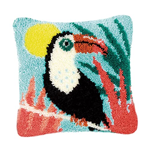AWHAO DIY Kits für Teppich, Kissen, Kissenbezug, Häkeln, Handarbeiten, Basteln, Leeres Besticktes Tuch mit Gitter, Brid AWHAO DIY Kits für Teppich, Kissen, Kissenbezug, Häkeln, Handarbeiten, Basteln, Leeres Besticktes Tuch mit Gitter, Brid von AWHAO