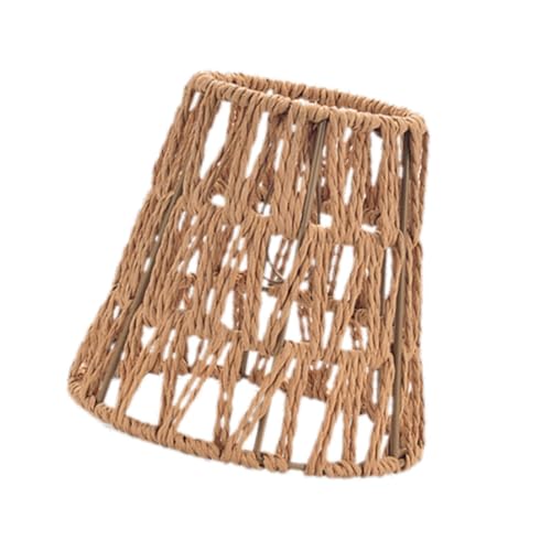 AWHAO Gewebter Lampenschirm, Kronleuchterschirm, Lichtbezug, Pendelleuchtenbezug, Lampenschirm für Pendelleuchte, Stehlampe, Wandleuchte, Blume AWHAO Gewebter Lampenschirm, Kronleuchterschirm, Lichtbezug, Pendelleuchtenbezug, Lampenschirm für Pendelleuchte, Stehlampe, Wandleuchte, Blume von AWHAO
