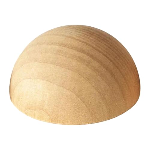 AWHAO Holzkugel Halb, Töpferwerkzeug, Möbelzubehör, Treppenhandlaufkappe, 15cm AWHAO Holzkugel Halb, Töpferwerkzeug, Möbelzubehör, Treppenhandlaufkappe, 15cm von AWHAO
