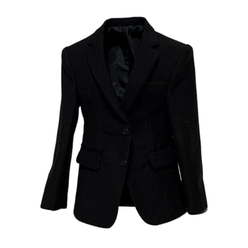 AWHAO Kleidung für Männliche Figuren, Action Accessoires, Kostümmantel, Handgefertigtes Set für Puppen, Schwarz AWHAO Kleidung für Männliche Figuren, Action Accessoires, Kostümmantel, Handgefertigtes Set für Puppen, Schwarz von AWHAO