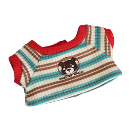 ＡＷＨＡＯ Kleidung für Mini Puppen, Ankleidezubehör, Festliche Geschenke, Stripes T Shirt von ＡＷＨＡＯ