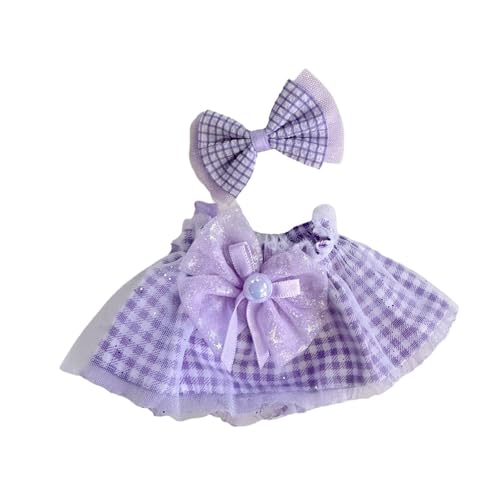 ＡＷＨＡＯ Mini 20cm Puppe Kleidung Bequem mit Haar Zubehör Mädchen Geschenk Nette Puppe von ＡＷＨＡＯ