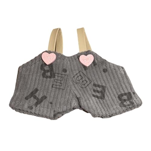 ＡＷＨＡＯ Mini Puppe Cordhose Dekoratives Anziehspielzeug Niedliche Deko Spielzeug Dekoration Kleidung, Grau von ＡＷＨＡＯ