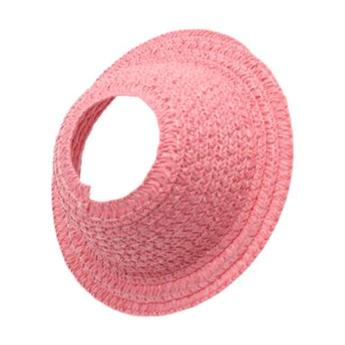 ＡＷＨＡＯ Miniatur Puppenhut, Puppen Outfit, Bequeme Mode, Rollenspiel, DIY Kopfbedeckung, Foto Requisiten, Puppenzubehör, Mini Puppenhut, Rosa von ＡＷＨＡＯ