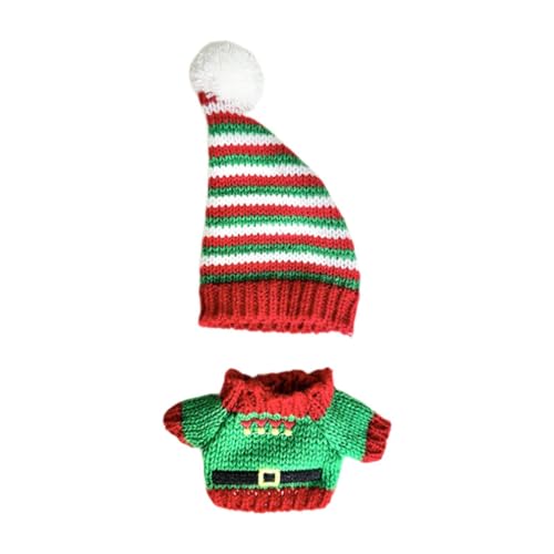 AWHAO Plüsch Figur Weihnachten Pullover Puppe Kleidung Mode Foto Requisiten DIY Bildungs Dress Up Weihnachten Schneemann Outfit für 6,69'', Style D AWHAO Plüsch Figur Weihnachten Pullover Puppe Kleidung Mode Foto Requisiten DIY Bildungs Dress Up Weihnachten Schneemann Outfit für 6,69'', Style D von AWHAO