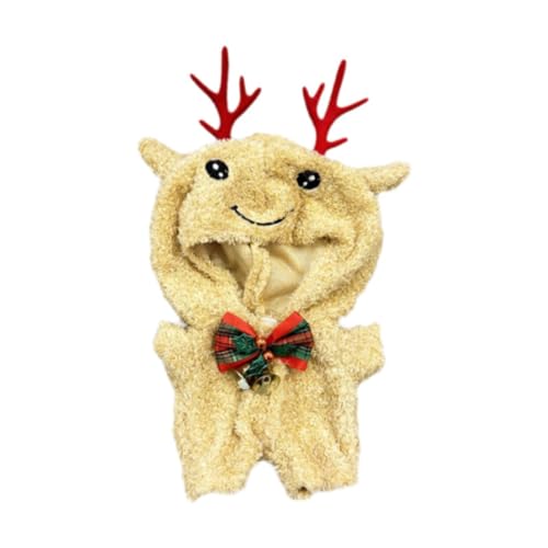 ＡＷＨＡＯ Puppe Jumpsuit Doll Kleidung Bildungsspielzeugrolle Spielt Niedliche Kleiderhand Handgefertigtes Handgefertigte von ＡＷＨＡＯ